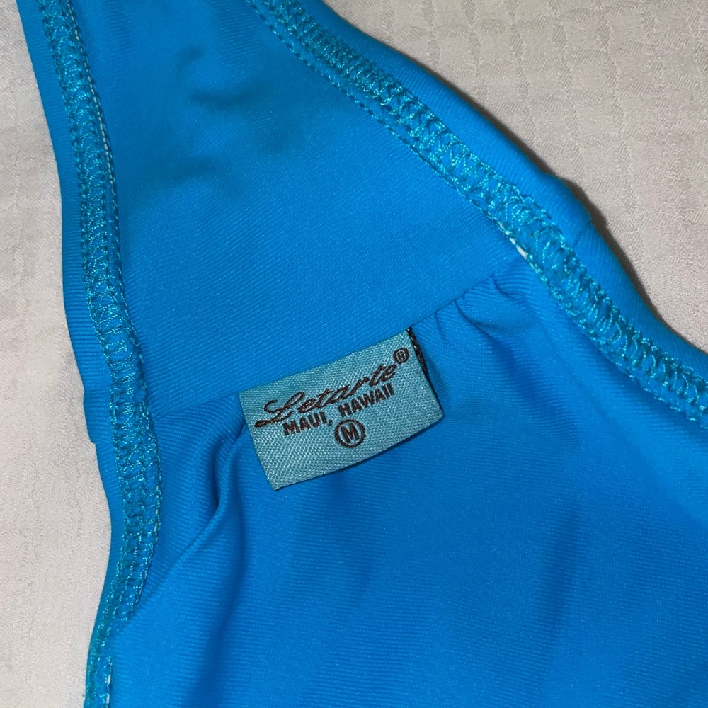 Bright Blue Letarte Bikini - Picture 5 of 5